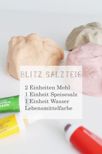 Blitz Salzteig