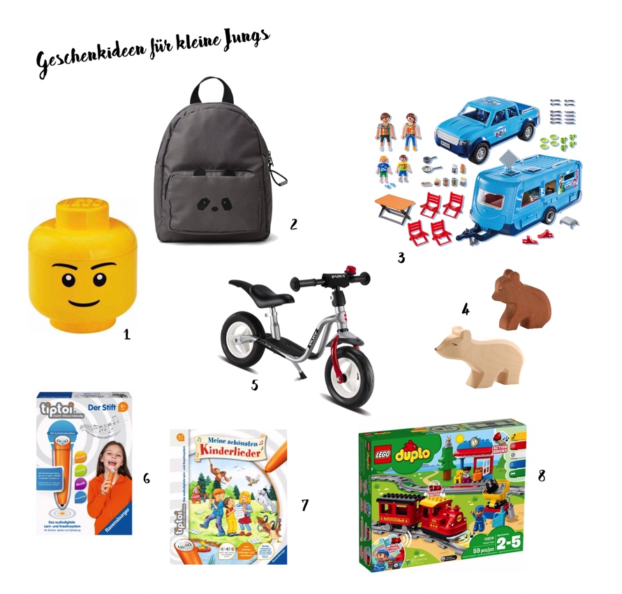 Geschenkideen für kleine Jungs